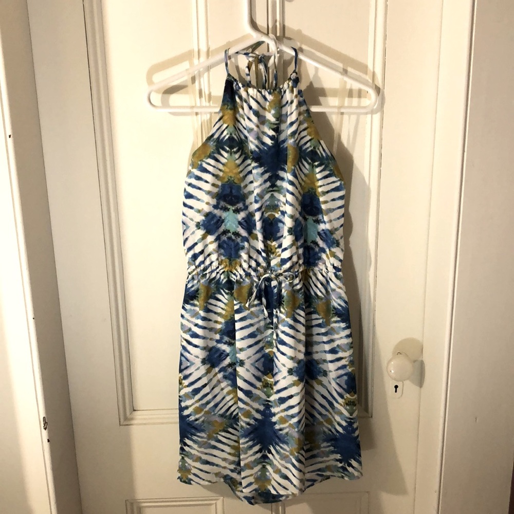 Fun, light weight halter neck summer dress